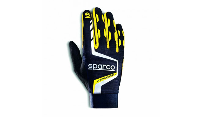 Gloves Sparco HYPERGRIP+ Yellow/Black 11