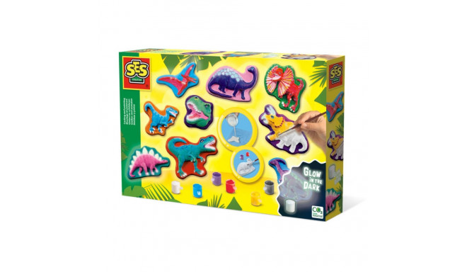 Modelling paste SES Creative   Moulding set Dinosaurs