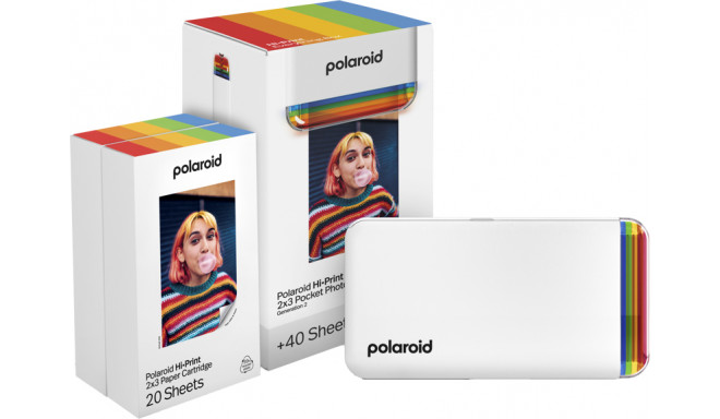 Polaroid photo printer Hi-Print Gen2 E-box, white