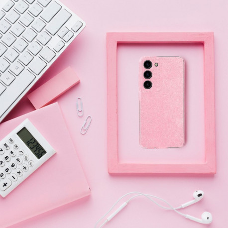 Case for Samsung A35 5G Clear Case 2 mm Blink pink