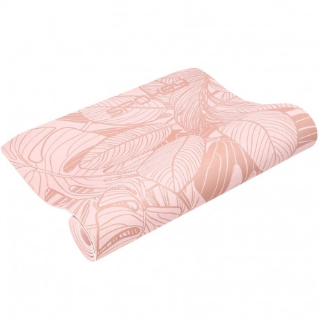 Spokey treeningmatt Leaf 929894, roosa