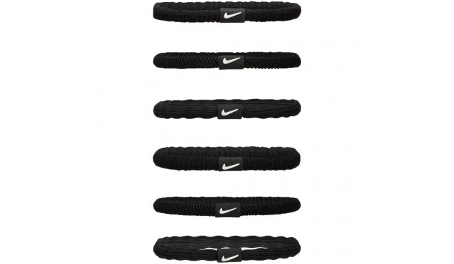 Gumki do włosów Nike Flex 6 szt. czarne N1009194091OS
