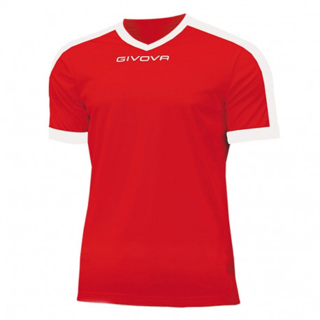 Givova särk Revolution Interlock MAC04 1203 XS, punane-valge