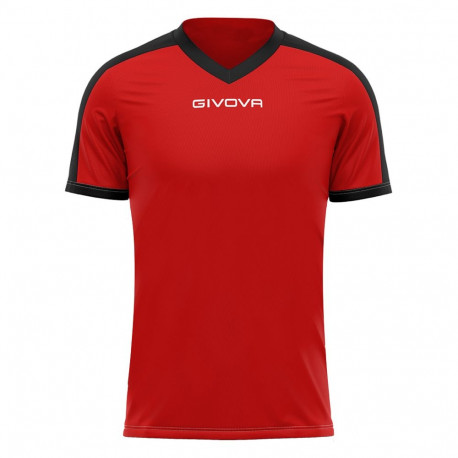 Givova särk Revolution Interlock MAC04 1210 M, puna-must