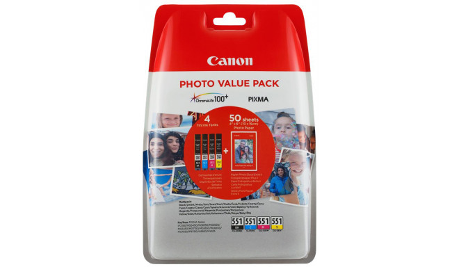 Canon чернила CLI-551 Value pack