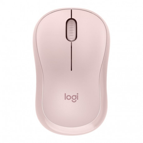LOGITECH M240 vaikne hiir parema- ja vasakukäelistele optiline 3 nupuga juhtmevaba Bluetooth roosa