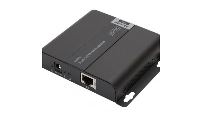 DIGITUS 4K HDMI Extender Receiver Unit over IP/CAT 5 6 120m POE powered