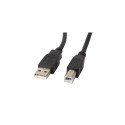Lanberg kaabel USB-A - USB-B M/M 1m, must