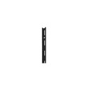 WALL UPRIGHT. SINGLE SLOT 1.995 MM BLACK