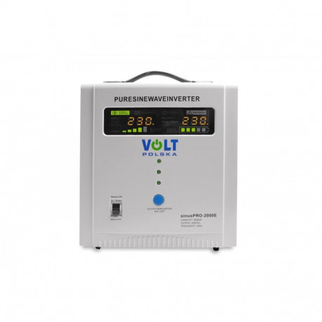 VOLT POLSKA UNINTERRUPTIBLE POWER SUPPLY SINUS PRO 2000 E 12/230V