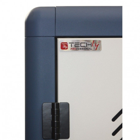 Techly ventileeritud laadimiskäru 30 sülearvutile või nutitelefonile must/hall