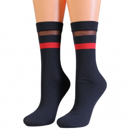 SOKISAHTEL LONG ISLAND tumesinised õhukesed sokid 444