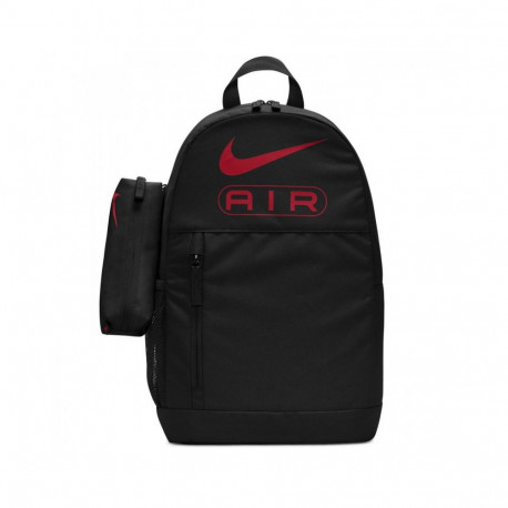 nike air backpack black and red