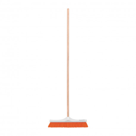 Tīrīšanas birste 40 cm ar koka rokturi 120 cm Klintek ® (6gab)