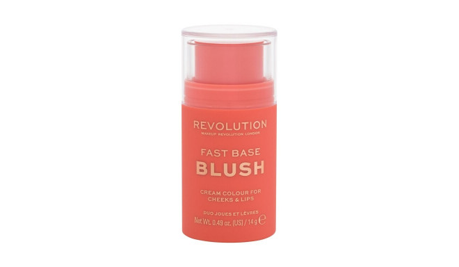 Makeup Revolution London Fast Base Blush (14ml) (Peach)