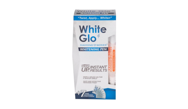 White Glo Diamond Series Whitening Pen (2ml) (Whitening Pen 2,5 ml + Whitening Strip 7 pcs)