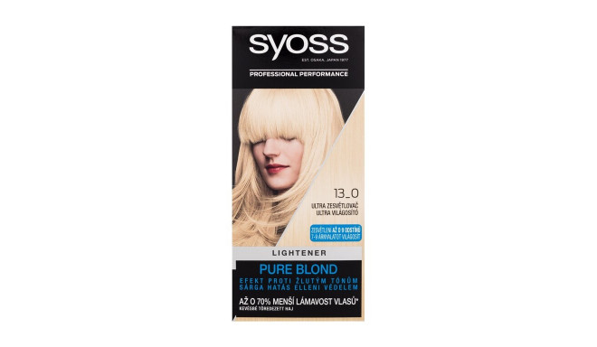 Syoss Permanent Coloration Lightener (50ml) (13-0 Ultra Lightener)