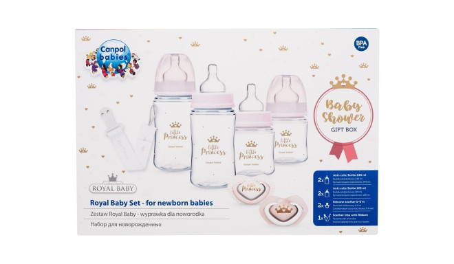 Canpol babies Royal Baby Set (240ml) (Set)
