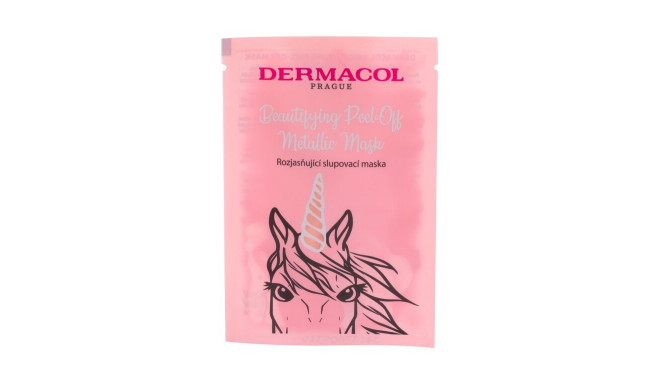 Dermacol Beautifying Peel-off Metallic Mask Brightening (15ml)