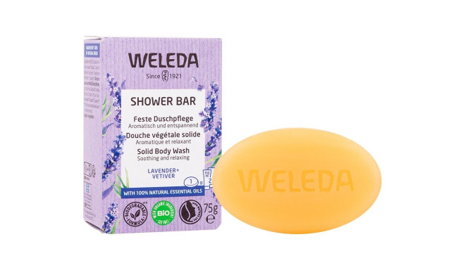 Weleda Shower Bar Lavender + Vetiver (75ml)