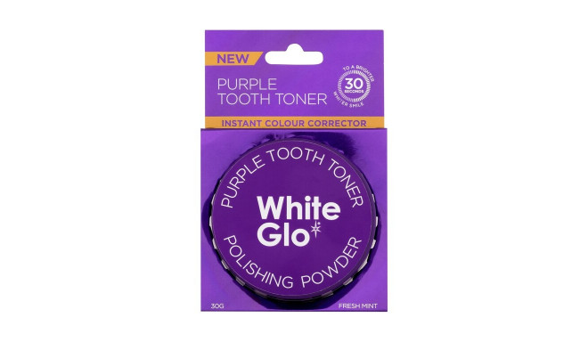 White Glo Purple Tooth Toner Polishing Powder (30ml)