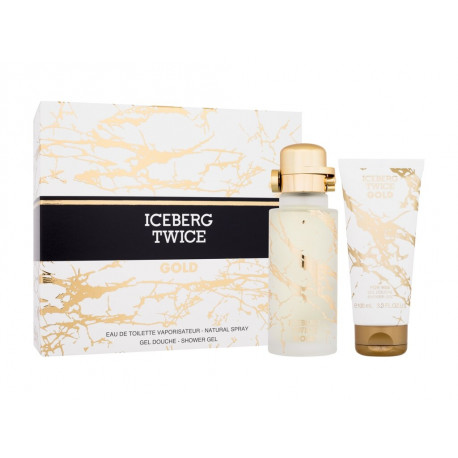 Iceberg Twice Gold Eau de Toilette (125ml) (Edt  125 ml + Shower Gel 100 ml)