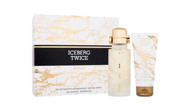 Iceberg Twice Gold Eau de Toilette (125ml) (Edt  125 ml + Shower Gel 100 ml)