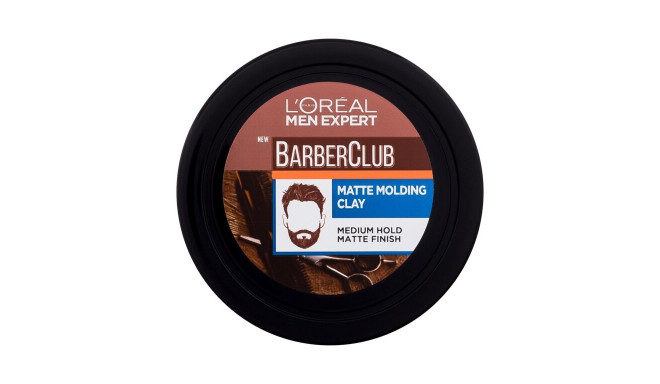 L'Oréal Paris Men Expert Barber Club Messy Hair Molding Clay (75ml)