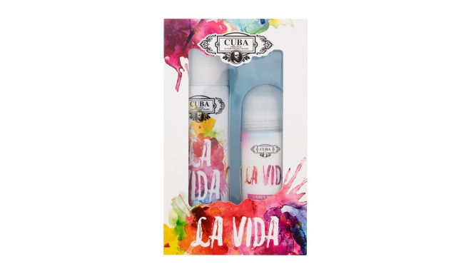 Cuba La Vida Eau de Parfum (100ml) (Edp 100 ml + Antiperspirant Roll-on 50 ml)