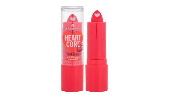 Essence Heart Core Fruity Lip Balm (3ml) (02 Sweet Strawberry)