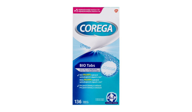 Corega Tabs Bio (136ml)