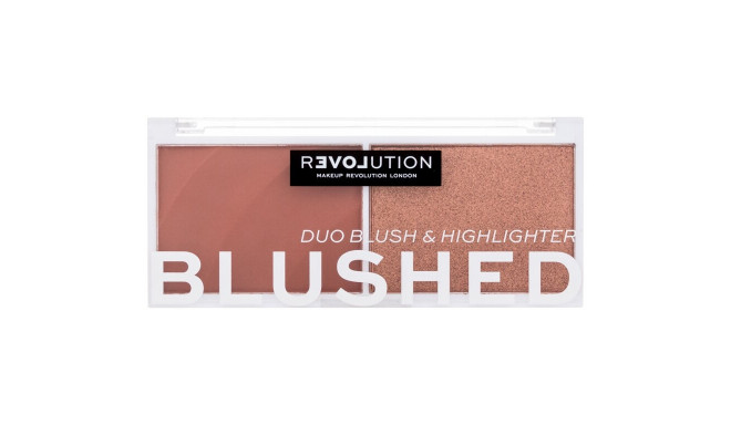 Revolution Relove Colour Play Blushed Duo Blush & Highlighter (5ml) (Baby)