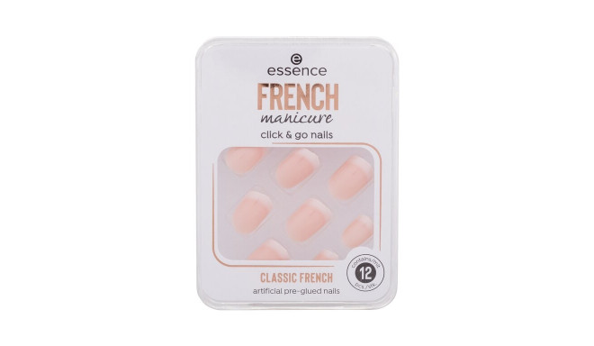 Essence French Manicure Click & Go Nails (12ml) (01 Classic French)