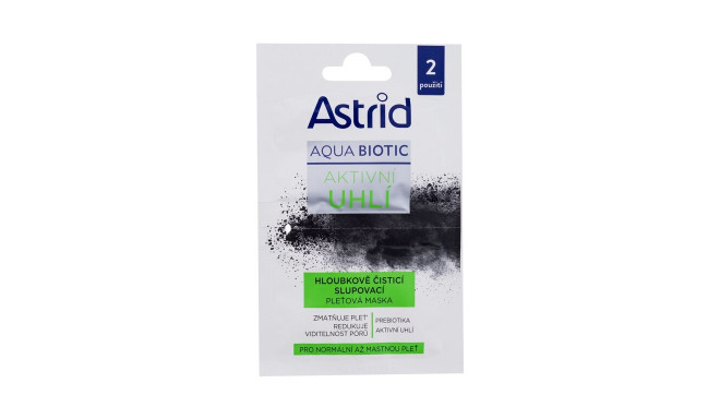 Astrid Aqua Biotic Active Charcoal Cleansing Mask (2ml)