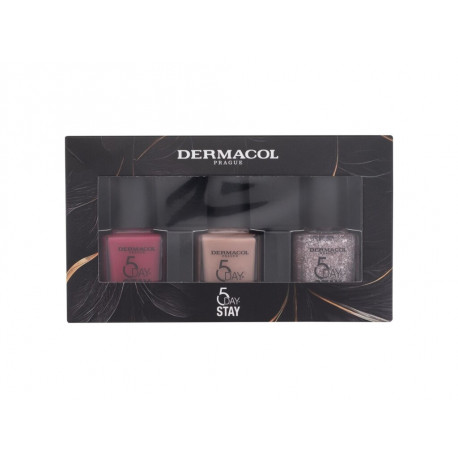 Dermacol 5 Day Stay Nail Polish Collection (11ml) (Set)