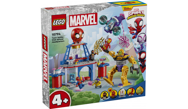 LEGO Spidey Team Spidey Web Spinneri peakorter