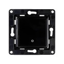 Shelly wall switch 1 button (black)