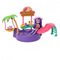 Enchantimals Tropical Pool Set + Monkey Doll