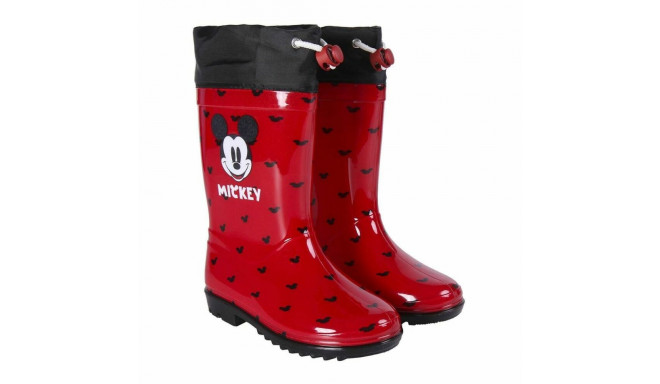 Children's Water Boots Mickey Mouse Red - 25