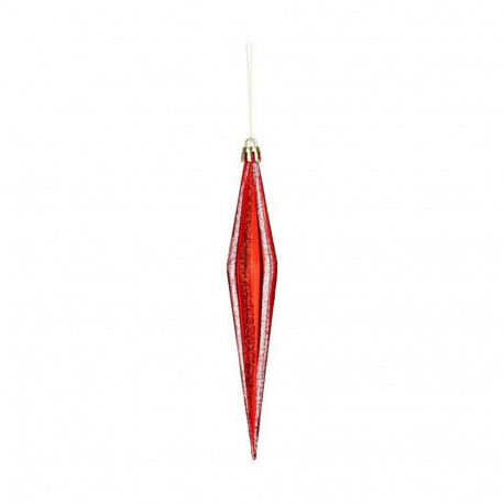 Christmas bauble Krist+ 00905 00905 Red PVC 8,5 x 3,5 x 19 cm Streched