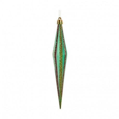 Jõuluehe Krist+ Punane Roheline Kuldne 3 x 8,5 x 19 cm Venitatud