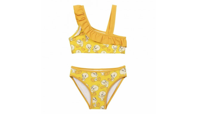 Bikini-Biksītes Meitenēm Looney Tunes Dzeltens - 4 Gadi