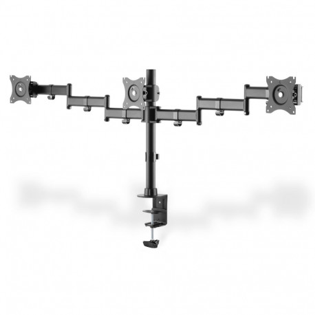 DIGITUS Universal Tripple Monitor Stand with clamp mount