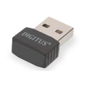 DIGITUS Mini Wireless AC 433Mbps DualBand 2.4/5Ghz USB 2.0 adaptér