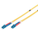 DIGITUS Fiber Optic Patch Cord, LC to LC Singlemode 09/125 µ, Duplex Length 3m DIGITUS Fiber Optic Patch Cord, LC to LC Singlemode 09/125 µ, Duplex Length 3m