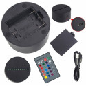 ZD98C LAMPKA NOCNA DŁONIE 3D LED