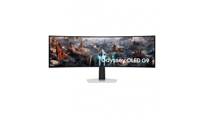 SAMSUNG LS49CG934SUXEN 49-tolline DWQHD 240Hz QD-OLED 0,1ms 1800R 250cd/m2 1000000:1 USB-C Kaabel Di