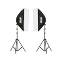 Newell Sparkle LED light box set for product photography