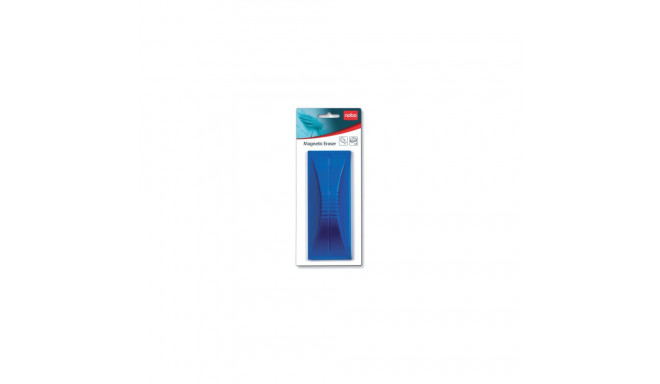 Nobo Magnetic Whiteboard Eraser Drywipe, blue