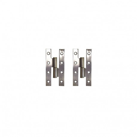 HINGE H STYLE 110X55X2.5MM AN BR2PC.LEFT